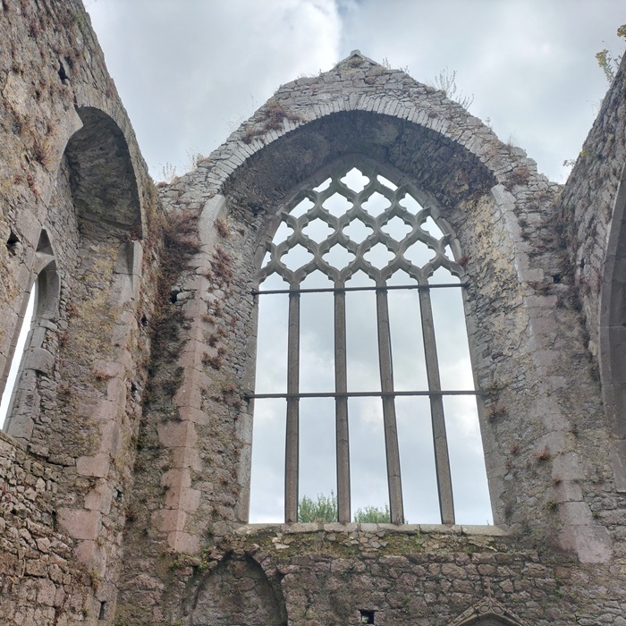My photo of a window at Kilmallock priory ruins, Co. Limerick, Ireland.